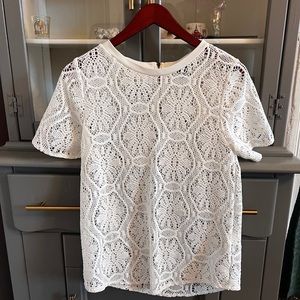 Like new lace shirt from Banana Republic size S
